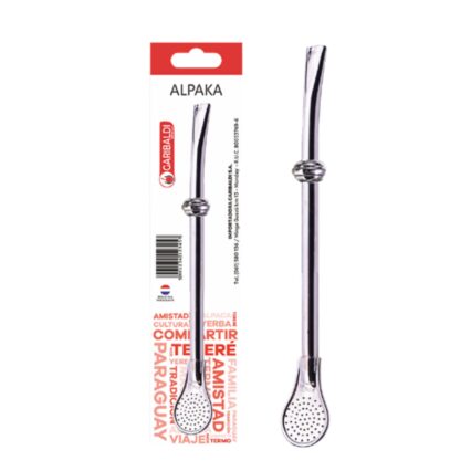 Bombilla De Alpaca Blanca