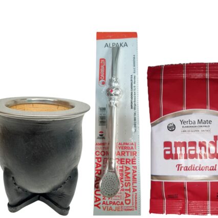 Mate Camionero De Calabaza Argentino De Acero Inoxidable